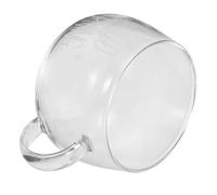 ADFVGG Tazza da caffè, tazza di latte vetro, con infusore tè e cannuccia per trasportare, coperchio per feste, bicchieri da bere, bottiglia, acqua, accessorio for, for bevande, grande, for casa