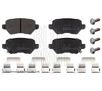 ADG042116 Kit pastiglie freno, Freno a disco Blue Print