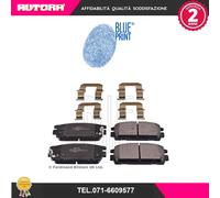 ADG04251 Kit pastiglie freno a disco post (BLUE PRINT).
