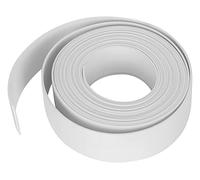 ADGO Cinta Selladora Autoadhesiva 22 mm x 320 cm, Cinta de Silicona para Acabados en Baños Bañeras Platos de Ducha Lavabos Cocinas Baños Pisos, Impermeable y Resistente al Moho, Blanco