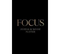 ADHD 365-Day Planner & Journal for Focus & Flow: Diary for Daily, Weekly & Monthly Planning, Brain Dumps, Stress & Time Management, Time Blocking, ... Productivity Resources & Organization Tool