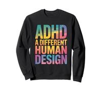 ADHD A Different Human Design Awareness Dichiarazione Citazione Felpa