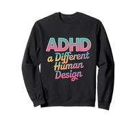 ADHD A Different Human Design Awareness Dichiarazione Citazione Felpa