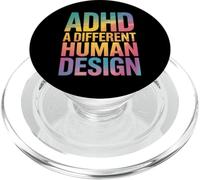 ADHD A Different Human Design Awareness Dichiarazione Citazione PopSockets PopGrip per MagSafe