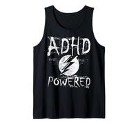 ADHD Attenzione Deficit Hyper Activity Powered T-Shirt Canotta