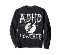 ADHD Attenzione Deficit Hyper Activity Powered T-Shirt Felpa
