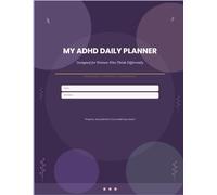 ADHD Daily Planner for Women | Morning Routine, Habit Tracker, Evening Reflection (Printable)