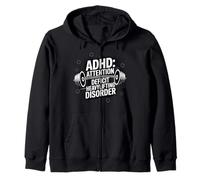 ADHD: disturbo da deficit di attenzione da sollevamento pesante, palestra ADHD Felpa con Cappuccio