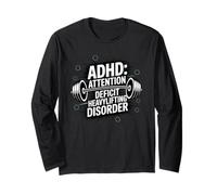 ADHD: disturbo da deficit di attenzione da sollevamento pesante, palestra ADHD Maglia a Manica