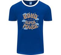 ADHD È Il Mio Superpotere Uomo Ringer T-Shirt FotL