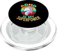 ADHD è la mia superpotenza amante degli unicorni PopSockets PopGrip per MagSafe
