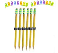 ADHD Fidget Pencil, Threaded Fidget Pencil for Adhd,Textured Pencils Quite Fidget for Autism Kids Calming (6pcs)