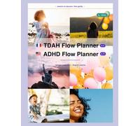 ADHD Flow planner/TDAH Flow planner (Français/Anglais)