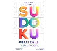 ADHD Friendly Sudoku Puzzle Book: Sudoku Puzzles ADHD Friendly | Stress Relief, Mental Declutter, Relax and Focus | hours of fun and relaxation | 6x9 ... Medium, Hard Puzzles | Solutions included