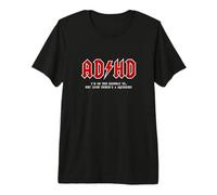 ADHD - Highway To... Hey Look, A Squirrel - Hard Rocker ADHD Maglietta Premium