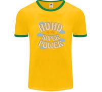 Adhd Is My Superpower Uomo Ringer Fotl