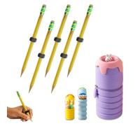 Adhd Matita filettata con dado, Matite Fidget per Adhd e ansia, Matita Adhd per bambini, strumenti Adhd per alleviare lo stress