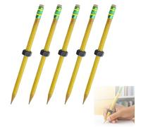 ADHD Pencil, Threaded Fidget Pencil for ADHD & Anxiety, Silent Sensory Tool Stress Relief Rotating Pen Perfect for School Office Home, Quiet Fidget Focus & Calming (5Pcs)
