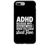 ADHD Perché completare un compito quando puoi iniziare cinque Custodia per iPhone 7 Plus/8 Plus