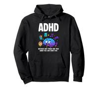ADHD perché Finire Un Compito Quando Puoi Iniziare Cinque Felpa con Cappuccio