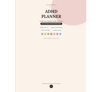 ADHD Planner: Simple daily pages for priorities, tasks and getting things done without the overwhelm