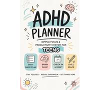 ADHD Planner: Simple Focus & Productivity System for Teens