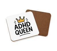 Adhd Regina Sottobicchiere Positiva Ispiratore Best Compleanno Divertente Regalo