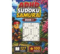 ADHD Sudoku for Adults & Teens: 100 Hard Puzzles for Focus, Brain Training, Stress Relief & Mental Clarity