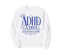 ADHD Una Diva ha distrazioni Felpa