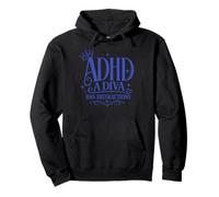 ADHD Una Diva ha distrazioni Felpa con Cappuccio
