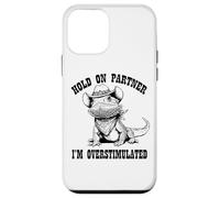 ADHD Western Howdy Partner Overstimulated Bearded Dragon Custodia per iPhone 12 mini