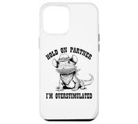 ADHD Western Howdy Partner Overstimulated Bearded Dragon Custodia per iPhone 12 Pro Max
