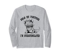 ADHD Western Howdy Partner Overstimulated Bearded Dragon Maglia a Manica