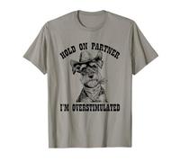 ADHD Western Howdy Partner Overstimulated Mini Schnauzer Dog Maglietta