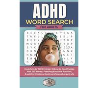 ADHD Word Search for Adults: Made for ADHD Minds | 55 Easy-to-Read Puzzles with 660 Words | Featuring Executive Function, Creativity, Emotions, Routines & Neurodivergent Life