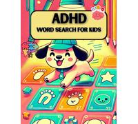 ADHD Word Search for Kids: 20 Action Cards with Movement, Memory, Emotions + Drawing & Writing Pages