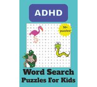 ADHD Word Search Puzzle Book: Easy ADHD Word Searches for Kids | 6x9 inches, 110 pages | 50+ Puzzles with Encouraging quotes and more..