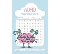 ADHD Word Search Puzzle Book: Word Searches with Easy to Read Print about ADHD, ADD, Neurodivergent, Anxiety and More | 6x9 inches, 110 pages | 50+ ... Gift for Vacations, Holidays and Free Times