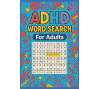 ADHD Word Search Puzzle Book: Word Searches with Easy to Read Print About Attention, Fidgeting, Focus, and more | 6x9 inches, 110 pages | 50+ Puzzles... Gift for Vacations, Holidays, Spare Times