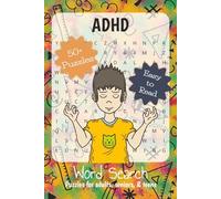 ADHD Word Search Puzzle Book: Word Searches with Easy to Read Print for ADHD, Neurodivergent, Mental Health, and More | 6x9 inches, 110 pages | 50+ ... for Vacations, Holidays, and Leisure Time