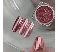 ADHERE Polvere Specchio Cromo - Polvere Cromo Magica, Finitura Metallica Iper-Riflettente, Effetto Specchio in 10 Secondi per Gel/DIY/Unghie Press-On 1g (Ragazza)