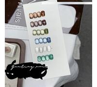 ADHERE Serie dei nuovi capitoli - 12ml Smalto Semipermanente Unghie, 1Pz Cat Eye Gel Polish Brillantini Magnetico Smalti Semipermanenti Per Unghie Uv Led (Pianeta)