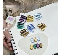ADHERE Serie Reale d'epoca - 12ml Smalto Semipermanente Unghie, 1Pz Cat Eye Gel Polish Brillantini Magnetico Smalti Semipermanenti Per Unghie Uv Led (Gioielli antichi)