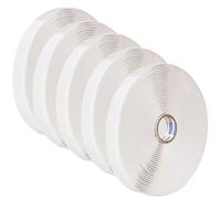 ADHES Butyl Seal Tape, 1/2" x 30' x 1/8" Repair Tape for RV, Trailer, Motorhome, Window, and Vent Sealing, White, 5 Rolls