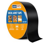 ADHES Nastro Butilico Sigillante Impermeabile, 50mm x 15m, Resistente alle Intemperie Nastro per Travetti per Deck, Ideale per Piattaforme in Legno, Travi, Tetti