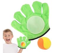 Adhesive Ball Mitt Toy - Grip Paddle, Throw Bat for Family Bond, Suction Sphere Game with Outdoor Fun, Play Gear, Sticky Orb Kit for Garden Sport and Park Leisure