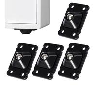 Adhesive Caster Wheels - 4-Piece Self Adhesive Roller Furniture Casters