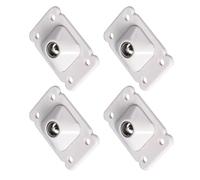 Adhesive Caster Wheels - 4-Piece Self Adhesive Roller Furniture Casters