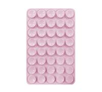 Adhesive Cell Pad Holder - 80 Grain Vacuum Gripper, Hands Free Bracket | Hands Free Adhesive Suction Pad Sheet | Shower Mirror Window Glass Mounting, Content Creator Photography Recording Base