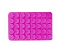 Adhesive Cell Pad Holder - 80 Grain Vacuum Gripper, Hands Free Bracket | Hands Free Adhesive Suction Pad Sheet | Shower Mirror Window Glass Mounting, Content Creator Photography Recording Base